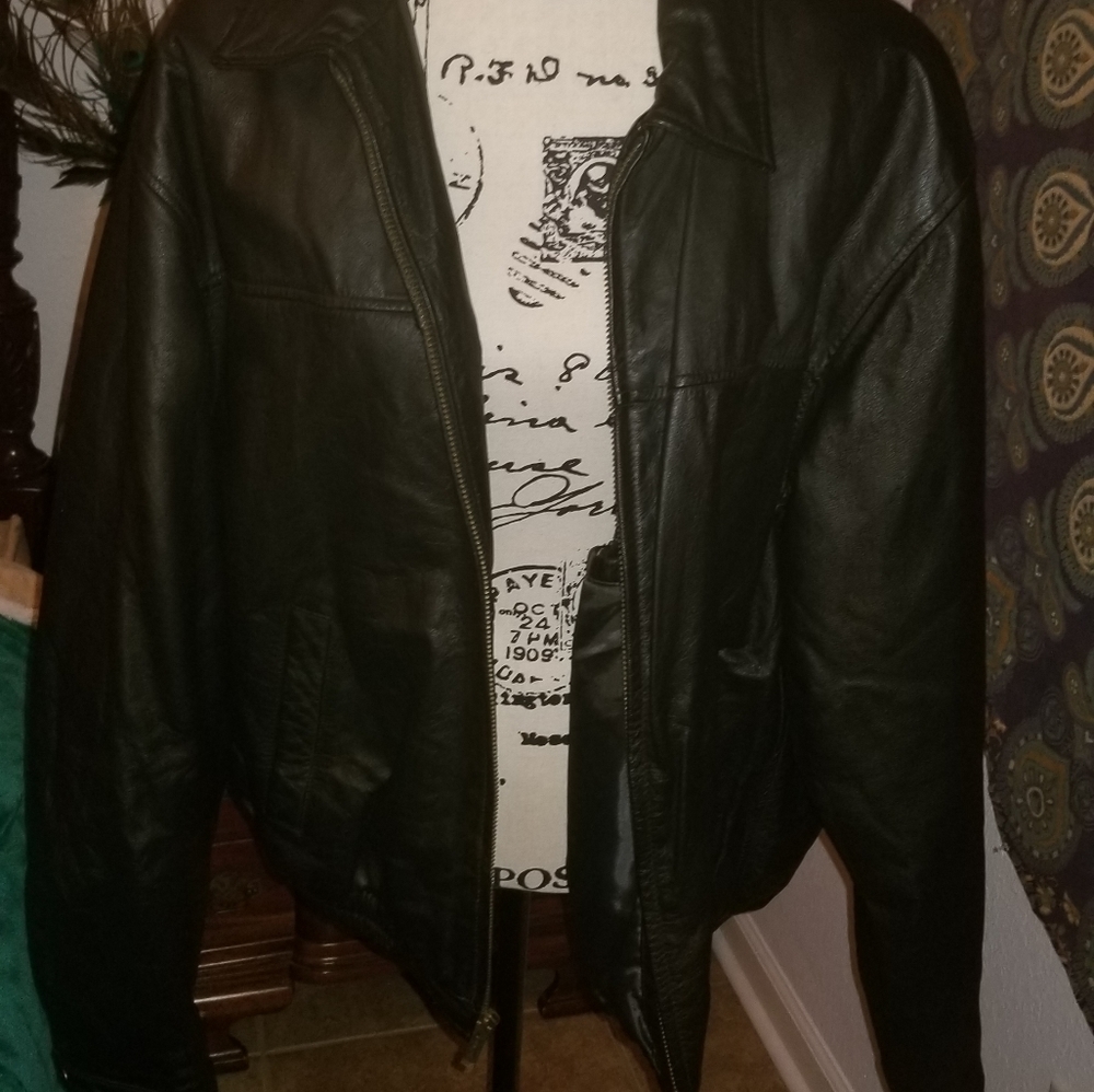 Wilson's leather black jacket